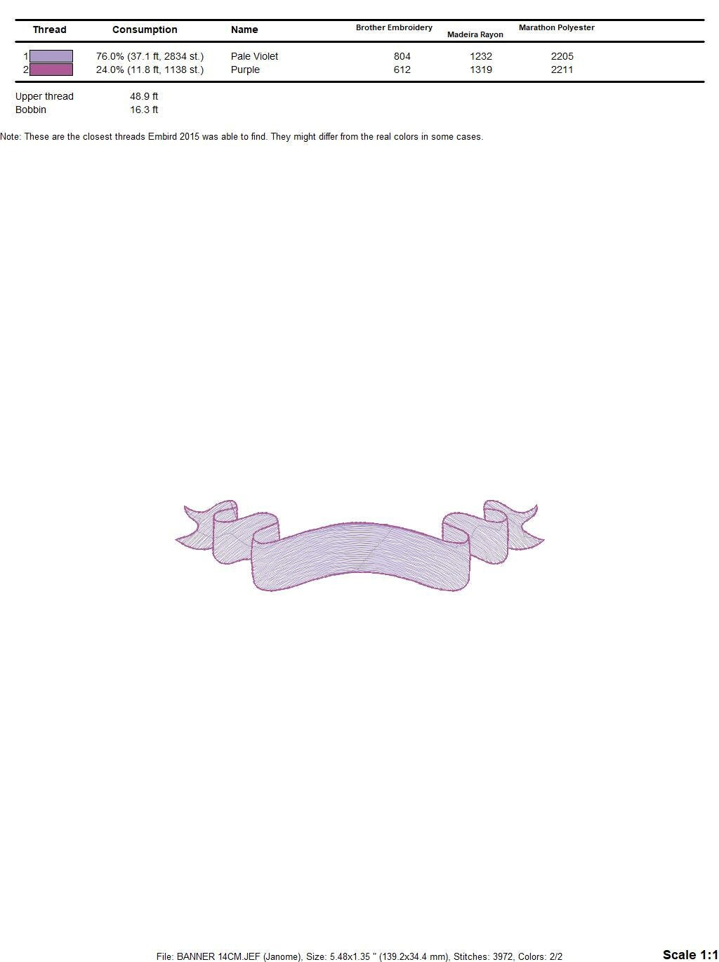 Banner embroidery designs - Sign embroidery design machine embroidery pattern - Ribbon banner embroidery file - tea towel embroidery pes jef - Marcia Embroidery