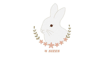 Bunny embroidery design - Animal embroidery designs machine embroidery pattern - Woodland animals embroidery file - instant download rabbit Marcia Embroidery