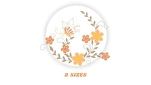 Carica l&#39;immagine nel visualizzatore di Gallery, Kitchen embroidery designs - Flower frame embroidery design machine embroidery pattern - Daisy embroidery file - instant digital download
