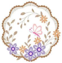 Laden Sie das Bild in den Galerie-Viewer, Flower stamp embroidery designs - Flower frame embroidery design machine embroidery pattern - Daisy embroidery file - embroidery download
