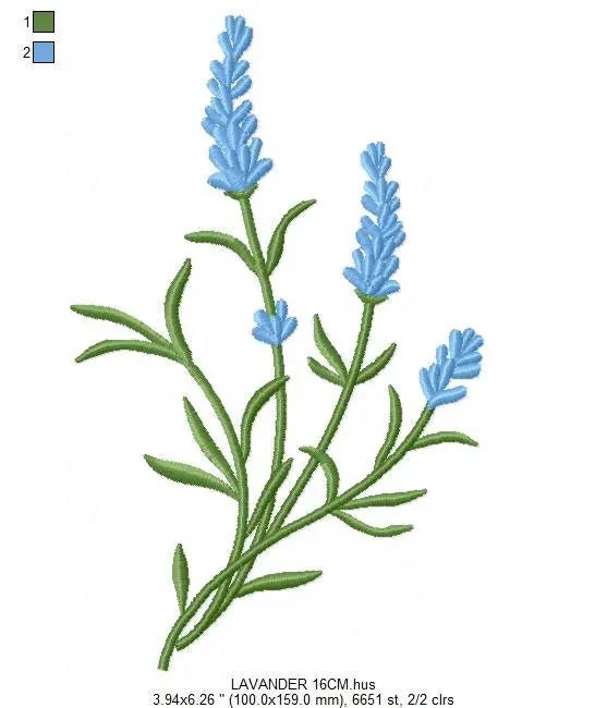 lavender flower embroidery patterns Bouquet of lavender embroidery designs - Flower embroidery design machine embroidery pattern - Floral garland embroidery