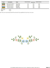 Load image into Gallery viewer, Flower Branch embroidery designs - Flower embroidery design machine embroidery pattern - Kitchen embroidery file - baby girl embroidery pes
