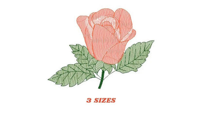 Roses embroidery designs - Flower embroidery design machine embroidery pattern - Rose embroidery file - Flowers for towels embroidery pes Marcia Embroidery