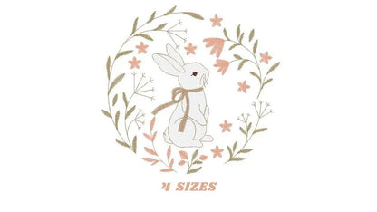 Bunny embroidery design - Animal embroidery designs machine embroidery pattern - Woodland animals embroidery file - instant download rabbit Marcia Embroidery