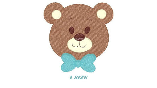 Bear embroidery designs - Teddy embroidery design machine embroidery pattern - Baby Boy embroidery file - instant download pes jef hus vp3 Marcia Embroidery