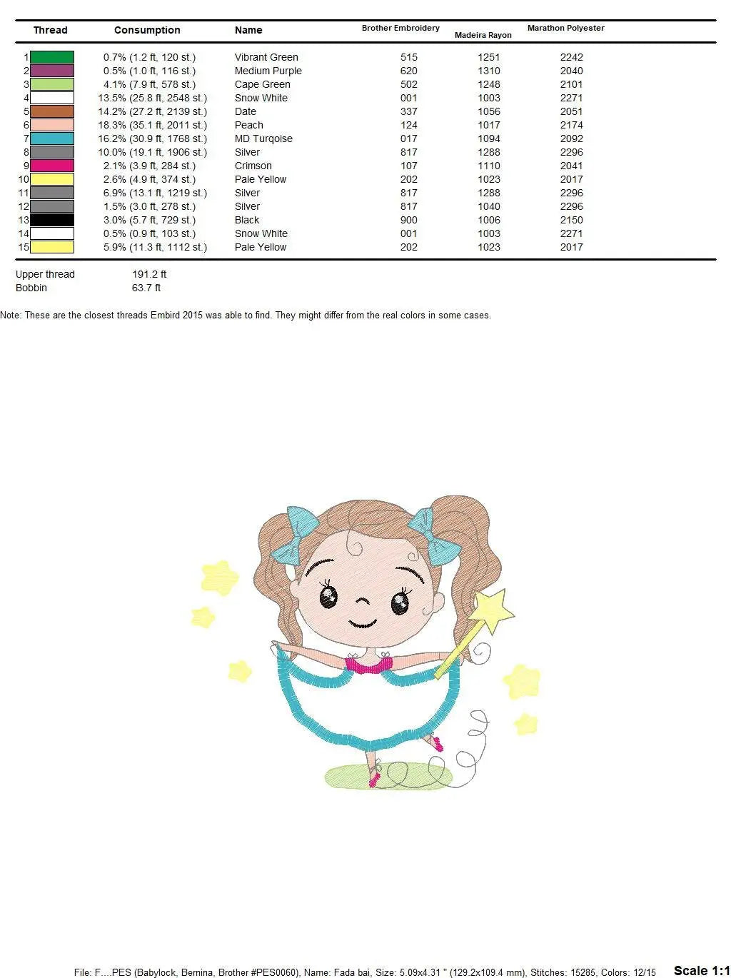 Fairy embroidery designs - Baby girl embroidery design machine embroidery pattern - Pixie embroidery file - Fairy design Instant Download Marcia Embroidery