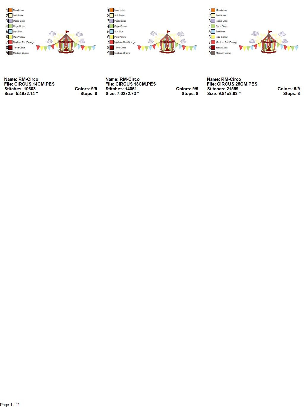 Circus embroidery design - Fair embroidery designs machine embroidery pattern - Tent embroidery file - instant embroidery download digital