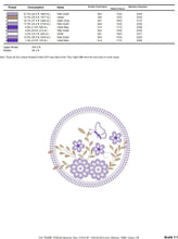 Carica l&#39;immagine nel visualizzatore di Gallery, Frame embroidery designs - Flower stamp embroidery design machine embroidery pattern - Daisy embroidery file - embroidery digital download
