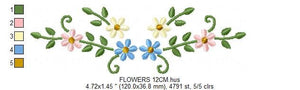 Flower Branch embroidery designs - Flower embroidery design machine embroidery pattern - Kitchen embroidery file - baby girl embroidery pes