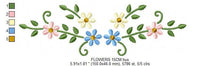 Load image into Gallery viewer, Flower Branch embroidery designs - Flower embroidery design machine embroidery pattern - Kitchen embroidery file - baby girl embroidery pes
