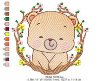 Carica l&#39;immagine nel visualizzatore di Gallery, Bear embroidery designs - Baby boy embroidery design machine embroidery pattern - cute teddy bear embroidery file - instant download pes jef
