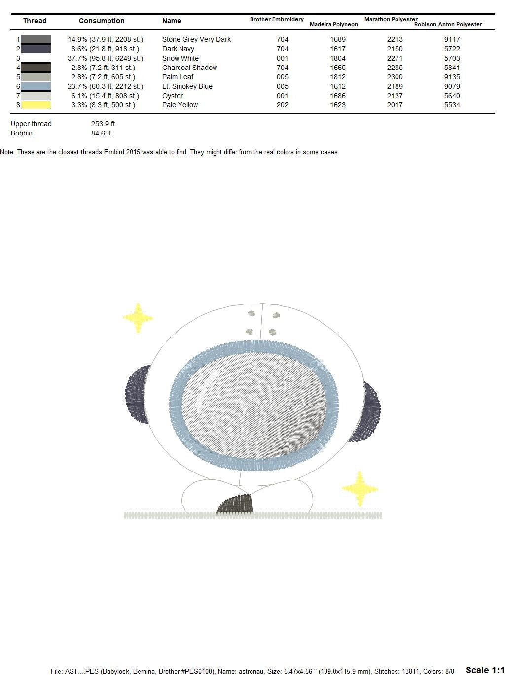 Peek a boo Astronaut embroidery designs - Baby boy embroidery design machine embroidery pattern - Space embroidery file - instant download Marcia Embroidery