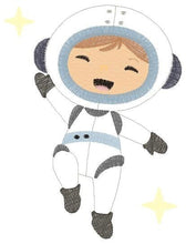 Carica l&#39;immagine nel visualizzatore di Gallery, Astronaut embroidery designs - Baby boy embroidery design machine embroidery pattern - Space embroidery file - instant download Star Rocket
