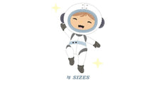 Carica l&#39;immagine nel visualizzatore di Gallery, Astronaut embroidery designs - Baby boy embroidery design machine embroidery pattern - Space embroidery file - instant download Star Rocket
