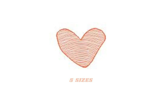 Small heart embroidery designs - Heart micro embroidery design machine embroidery pattern - Baby girl embroidery file Heart embroidery pes Marcia Embroidery