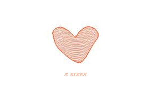 Small heart embroidery designs - Heart micro embroidery design machine embroidery pattern - Baby girl embroidery file Heart embroidery pes